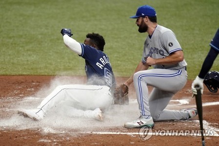 MLB 토론토, 탬파베이에 1-3 패배…벼랑 끝에서 류현진 출격