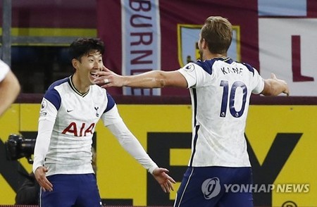 '손흥민과 찰떡궁합' 케인 "그를 웃음 짓게 하는 일이라면"