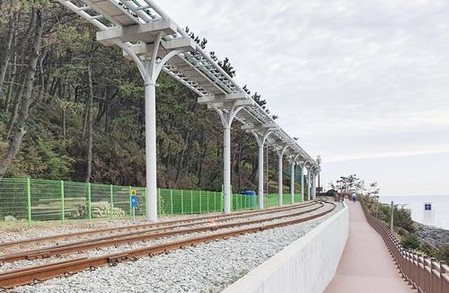 동해남부선 폐선 부지 산책로 조성 7년 공사 마무리
