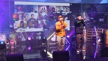 현대모비스, 연구소에서 온라인 콘서트…다듀·적재 공연