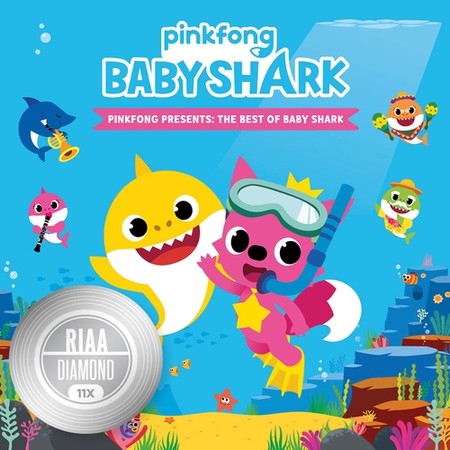 아기상어, 키즈송 최초로 미국 음반협회 '다이아몬드' 인증