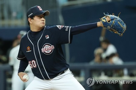 '1승 1세이브' 이영하, PO 사상 첫 '불펜 MVP' 도전