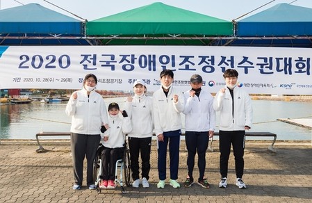 넷마블장애인선수단, 전국장애인조정선수권에서 메달 15개 석권