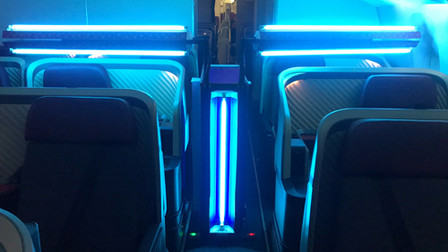 라탐항공 "자외선 살균 로봇이 항공기 내부 공기 방역"