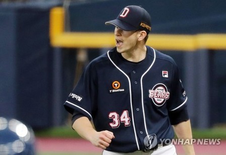 잘 버틴 두산 플렉센, '삼진쇼' 아니라 '선방쇼'지만 괜찮아