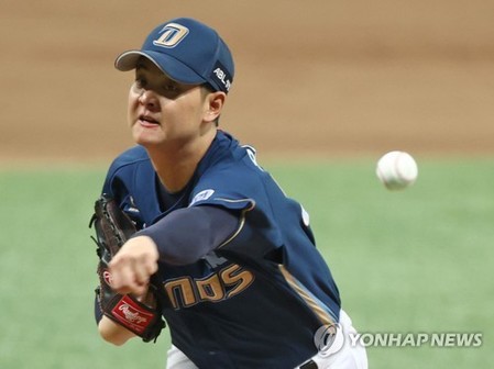 믿었던 NC 임정호·양의지 배터리, 7회 사사구·폭투로 자멸