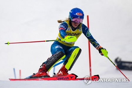 10개월 만에 돌아온 시프린, 알파인스키 월드컵 회전 준우승