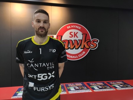 남자 핸드볼 SK 부크 "한국 생활 3년째…이제는 고향 같아요"