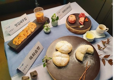 목화솜빵·맛김새우칩·비파다쿠아즈…목포 주전부리 3종 출시