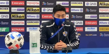 'ACL 16강 확정' 울산 김도훈 "위닝 멘털리티 생긴 것 같다"