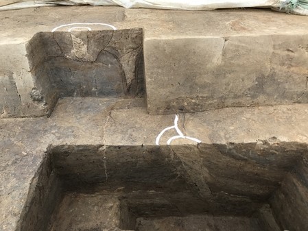 백제 한성도읍기 풍납토성, 나무기둥 박아 쌓아올렸다