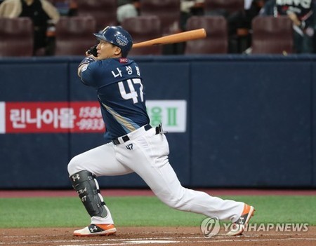 KBO club Dinos preparing additional documents on Na Sung-bum for MLB posting