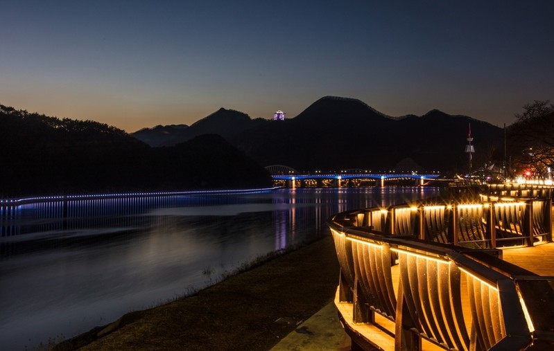 밤이 아름다운 충북 단양…'달빛 야간 팔경' 조성 마무리