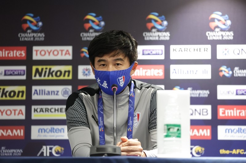 'ACL 8강' 수원 박건하 감독 "울산은 더 높은 곳에서 만났으면"