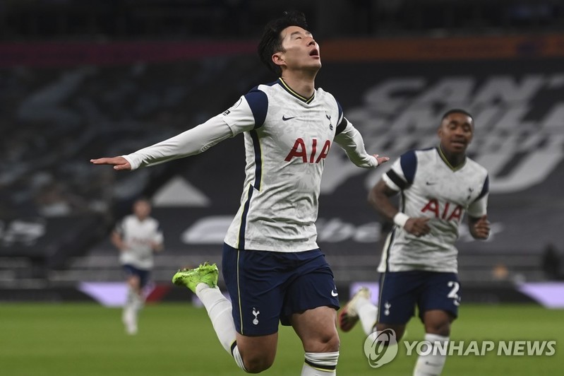 '경기당 0.76골' 손흥민, 놀라운 결정력…'개인 최다골 보인다'