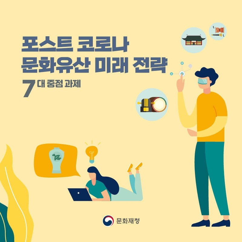 문화재청, 첨단기술 활용 문화재 보존·활용 등 미래전략 발표