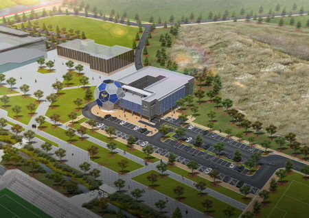 인천광역시, 인천유나이티드FC 축구센터 착공