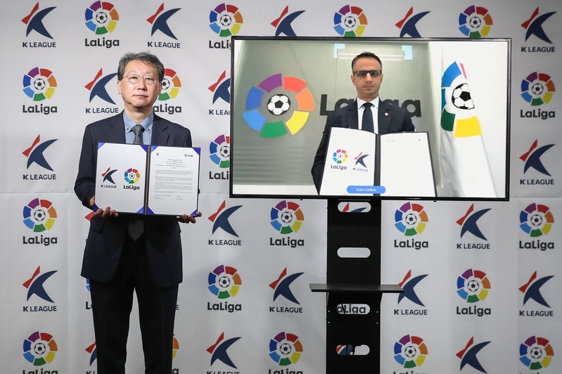 K League signs partnership agreement with La Liga