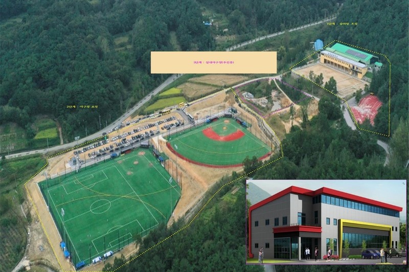 순창군 팔덕에 실내 야구연습장 건립…내년 9월 완공