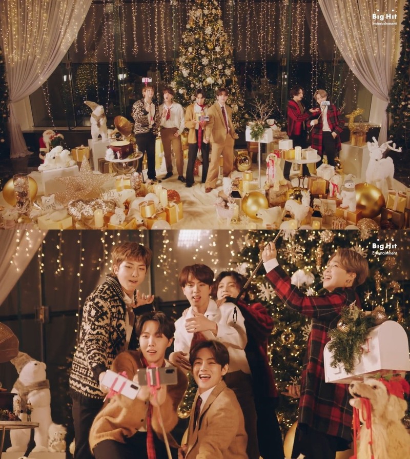 BTS gets festive with 'Dynamite' holiday remix