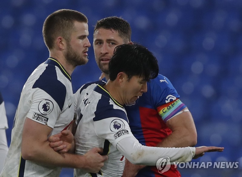 '손흥민 4호 도움' 토트넘, C.팰리스와 1-1 무승부…선두 '위태'