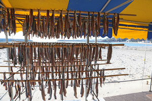 Dried saury