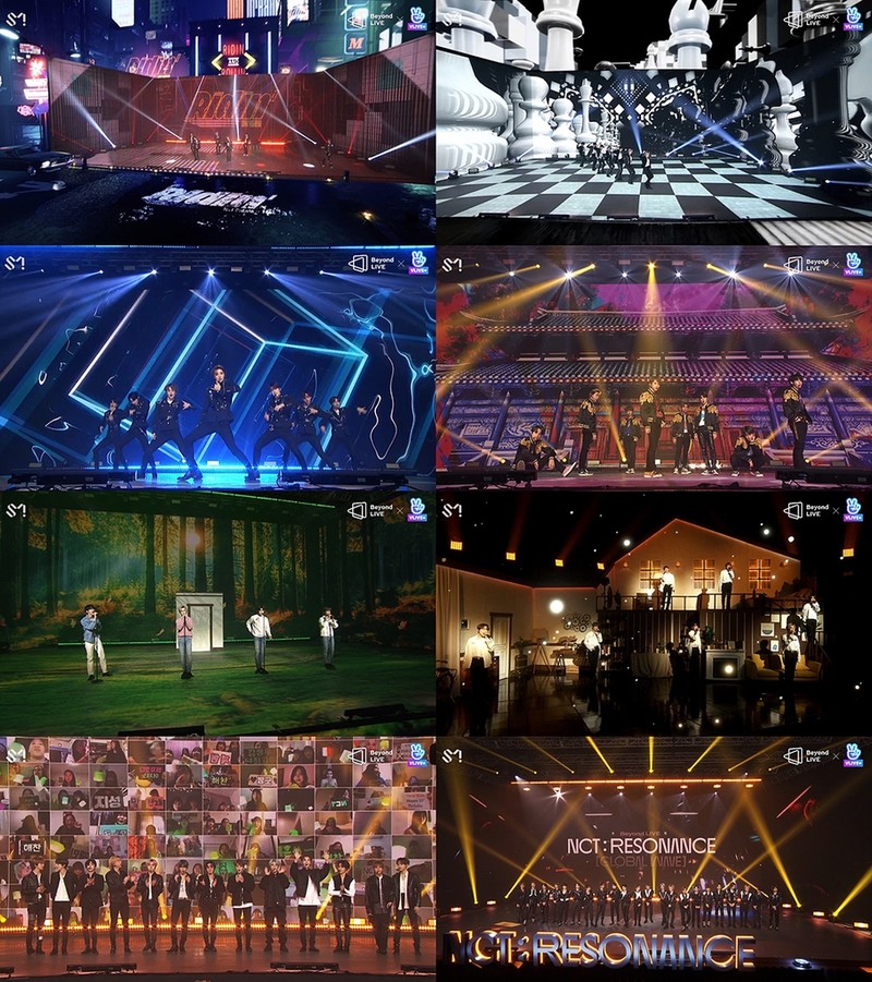 NCT 온라인콘서트, 전 세계 124개국서 20만 명이 봤다