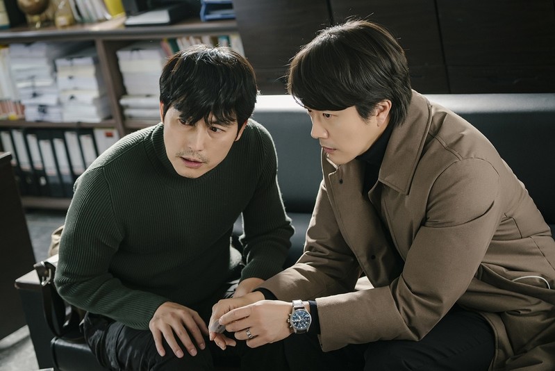 '날아라 개천용' 뜬 정우성, 현장사진도 화제