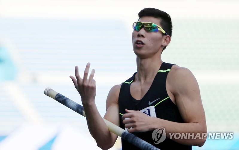 '빌린 장대로 5ｍ80' 진민섭 "도쿄올림픽에선 5ｍ90·메달 도전"