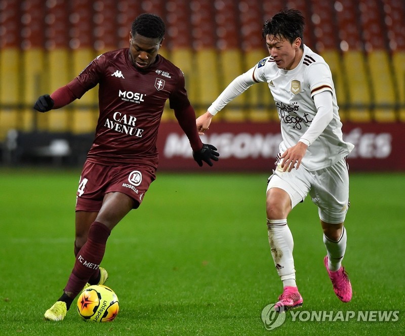 '황의조 71분' 보르도, 메스와 '헛심 공방' 끝 0-0 무승부