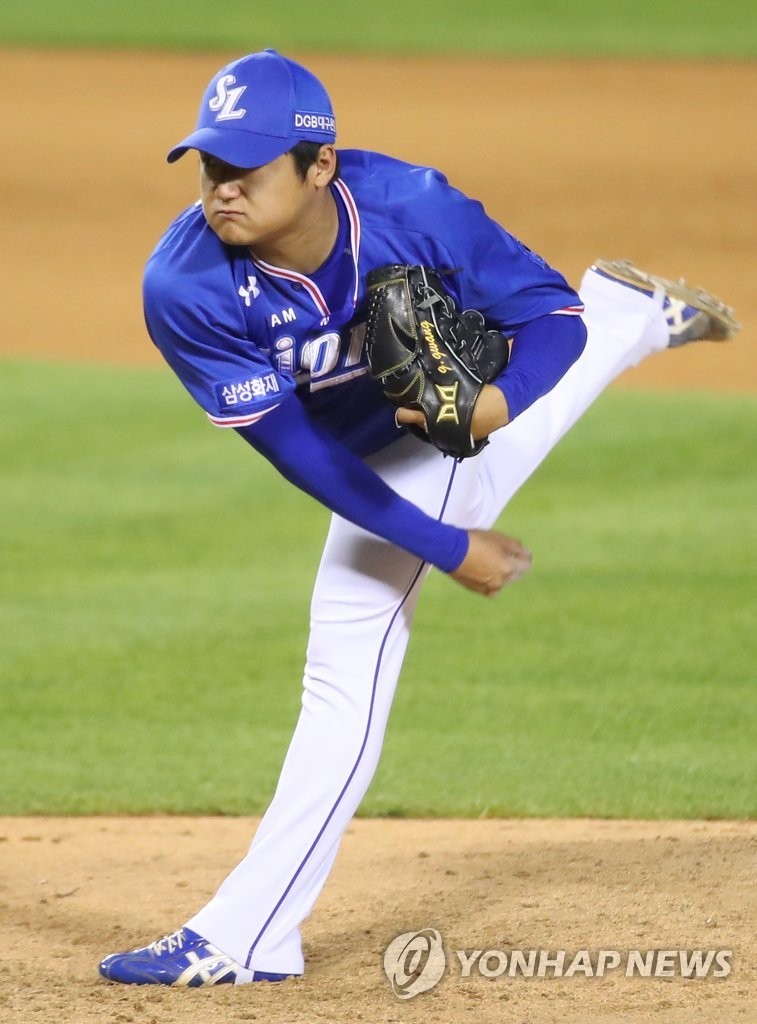 '삼성 차세대 마무리' 최지광 "볼넷 줄이고 체력 키워야 합니다"