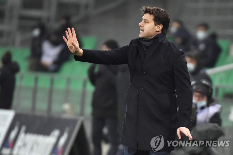 포체티노 감독, PSG 데뷔전서 승리 실패…생테티엔과 1-1 무승부