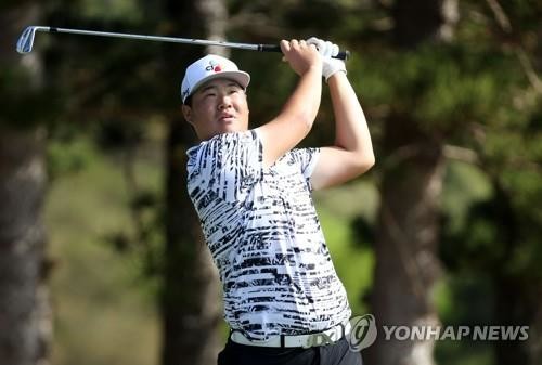 '컴퓨터 샷' 날린 임성재, 아쉬운 그린 플레이