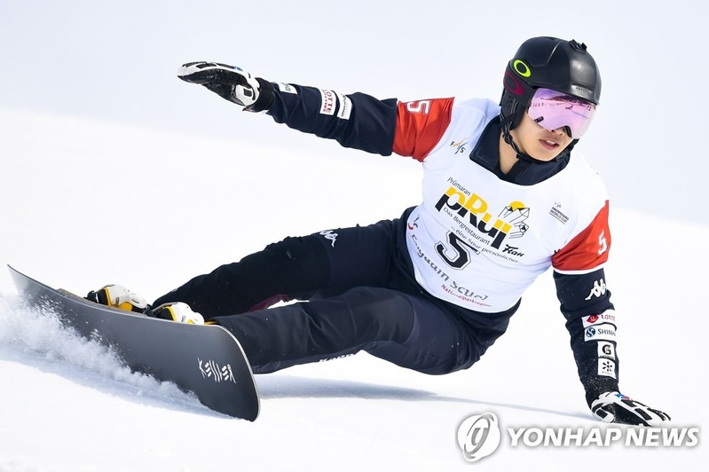 이상호, 스노보드 월드컵 남자 평행회전 19위