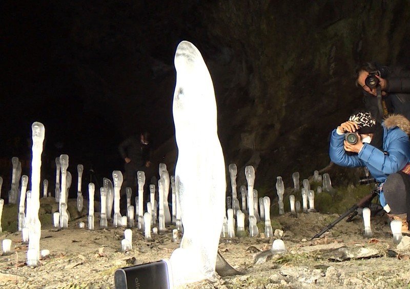 [픽! 제천] 동장군이 만든 신비의 역고드름