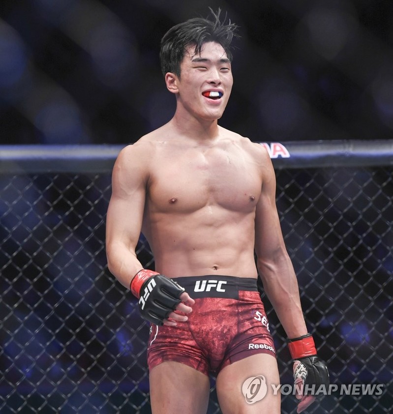 '스팅' 최승우, 2021년 UFC 한국 선수 첫 출격…2연승 사냥