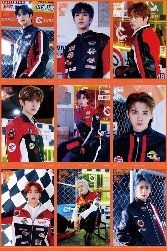 신예 보이그룹 크래비티, 미니 3집 '비 아워 보이스'