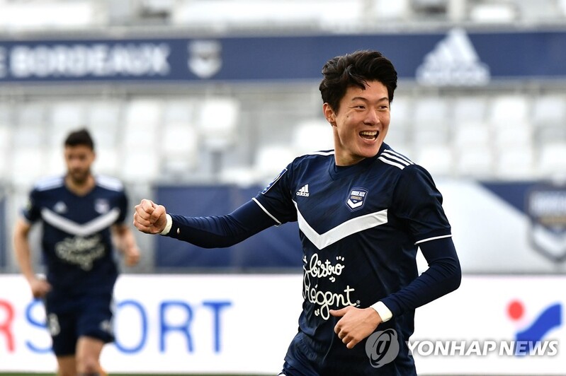 '유럽 무대 첫 멀티 골' 황의조, 평점 8.8…양 팀 통틀어 최고