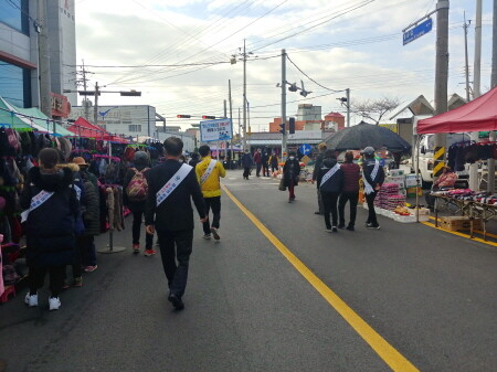 사천시, 전통시장 설맞이 특별 방역 점검 추진