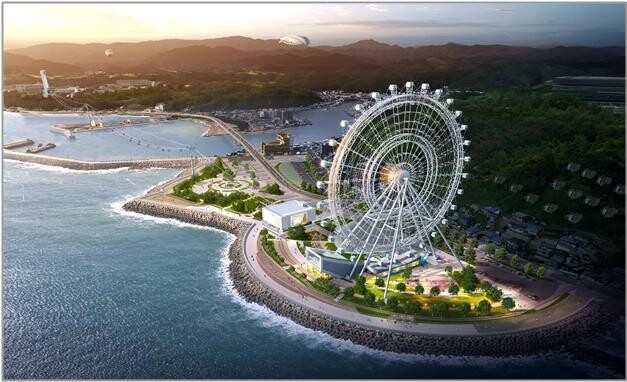 영덕 강구에 높이 140ｍ 규모 대관람차 설치…500억 투자