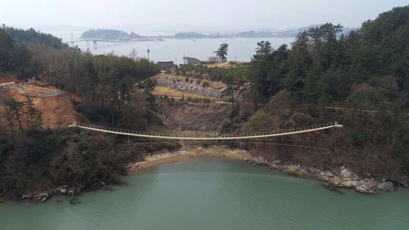 강진 가우도에 길이 150m 진짜 출렁다리 생긴다