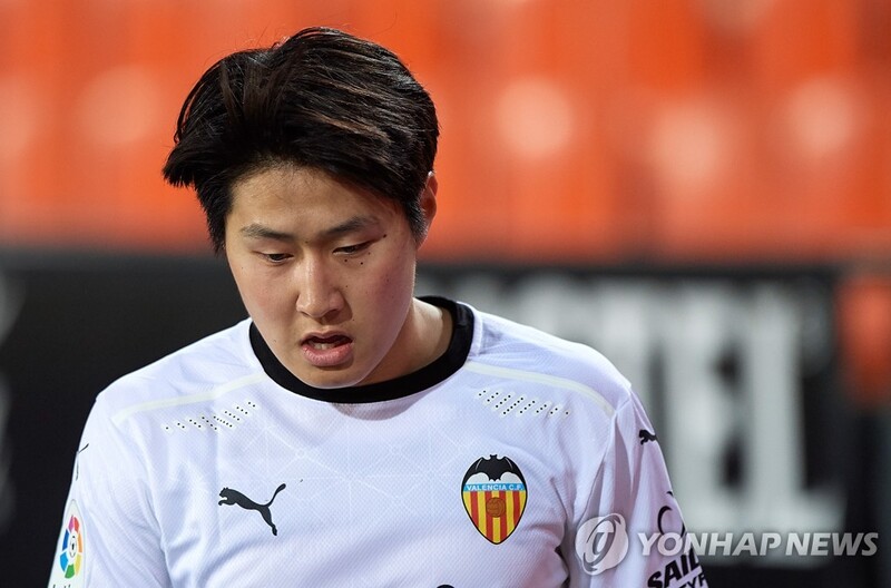 '이강인 시즌 첫 풀타임' 발렌시아, 헤타페에 0-3 완패