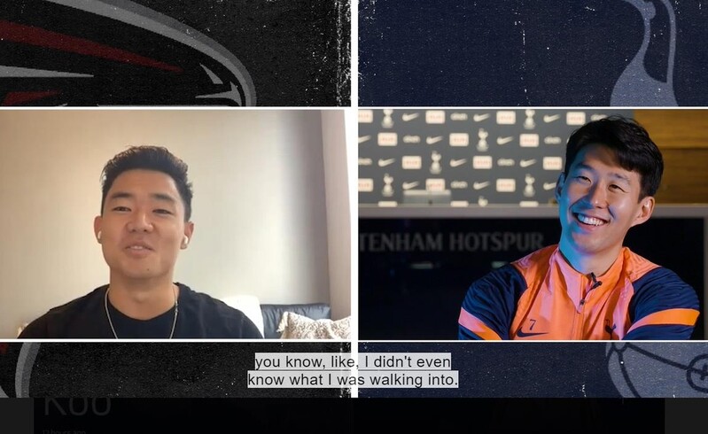 EPL 손흥민 vs NFL 구영회 '한국인 스타들의 자랑스러운 만남'