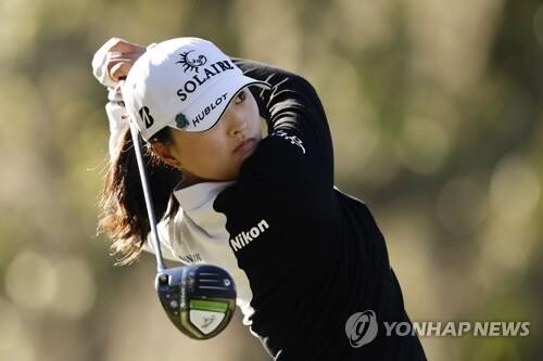 코르다 자매와 맞대결에서 밀린 고진영, 3오버파 부진(종합)