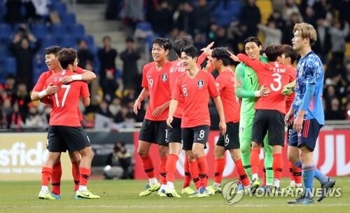 S. Korea to face Japan in men's football friendly on March 25