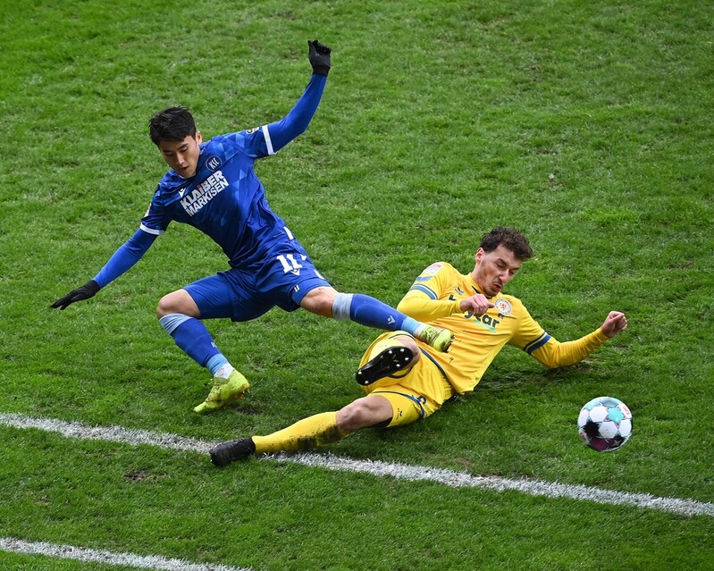 최경록-지동원, 독일 2부 분데스리가 '코리언 더비' 무승부