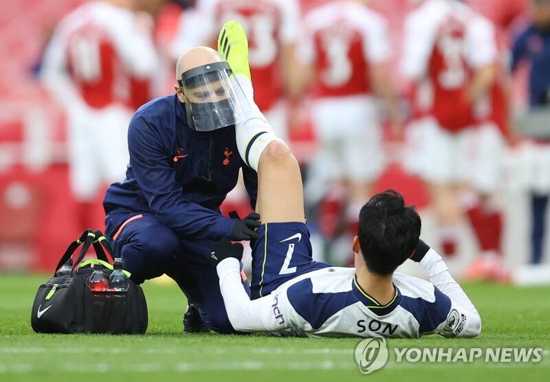 햄스트링 부상 손흥민, 한일전 제외…주세종·엄원상도 불발