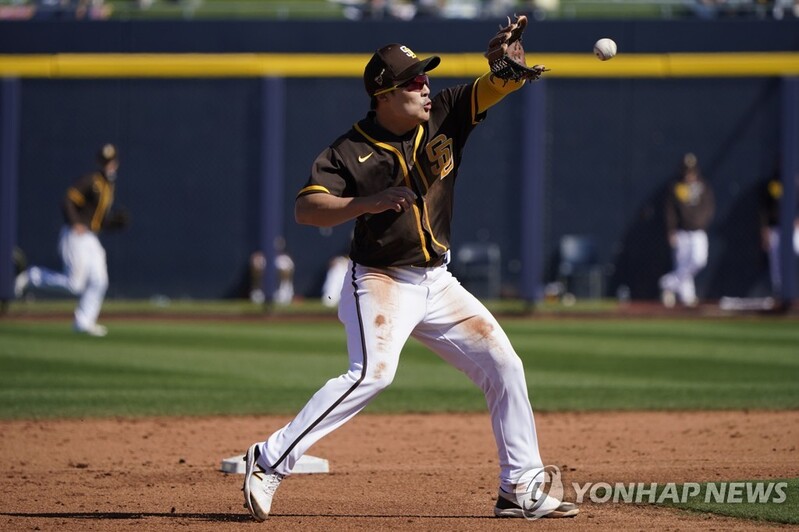 팅글러 감독 "김하성, 적응할 시간 필요할 뿐…걱정하지 않아"