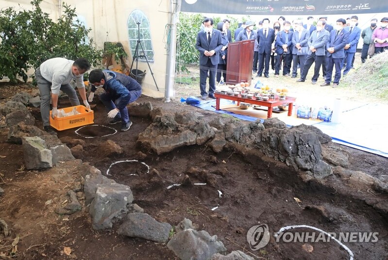 제주4·3 '초토화 작전' 학살 희생자 추정 유해 3구 발굴(종합)