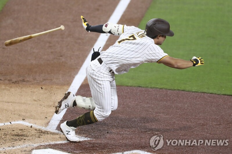 김하성, 사흘 만에 안타 치고 MLB서 첫 득점도(종합)